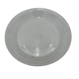 Fire King Clear Glass Pie Plate Dish 9 Inch #460 Vintage Ovenware